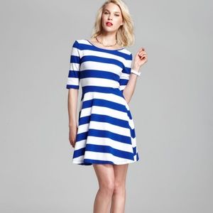 NEW French Connection Fun Stripe Jersey Dress, Sz2